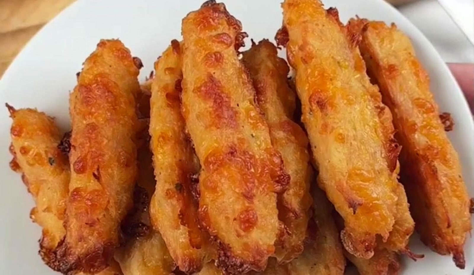 Zero-Carb Chicken Fries Recipe by Keto Snackz | ReciReel