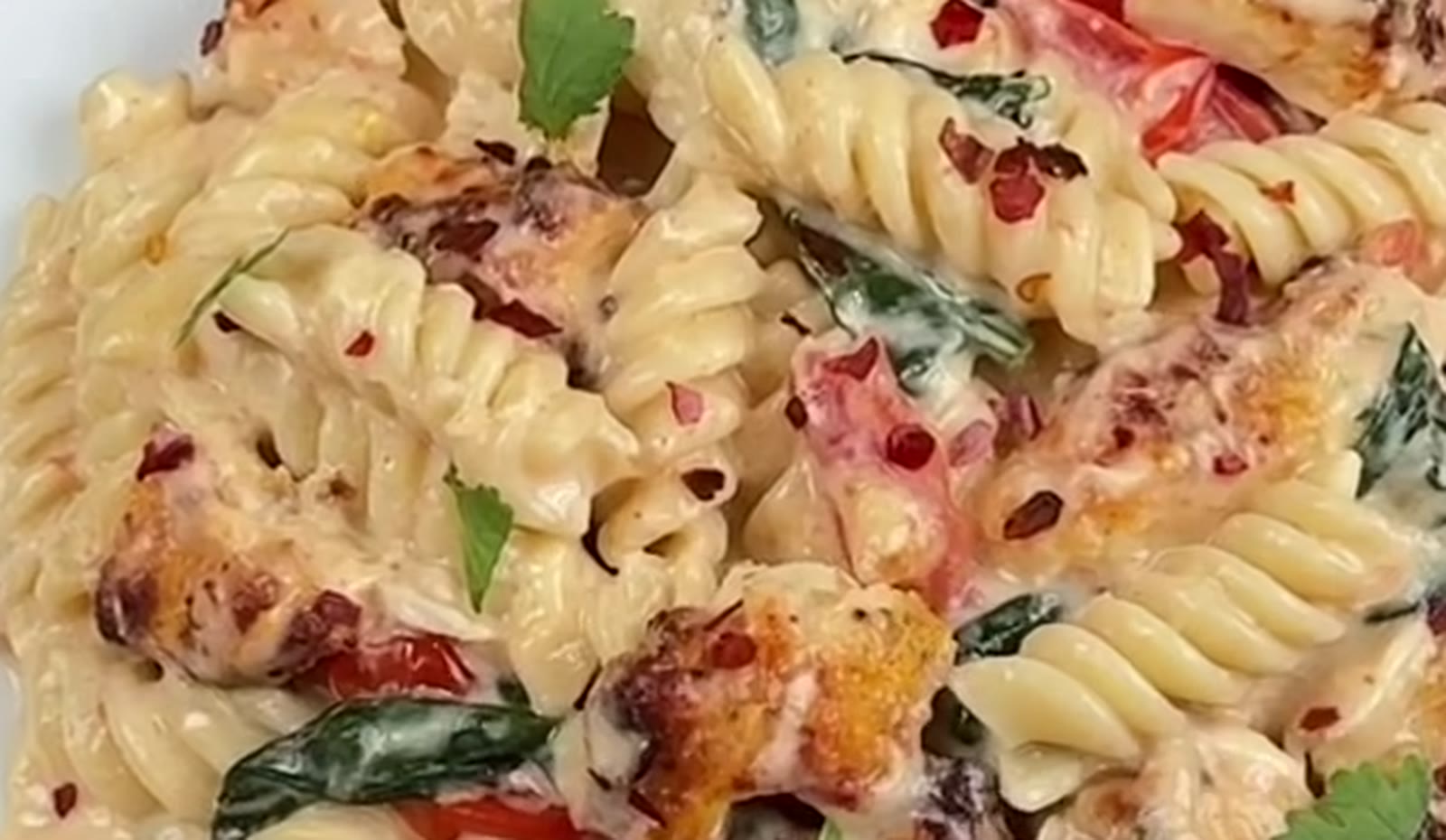 Slow Cooker Tuscan Chicken Pasta Recipe by Keto Snackz | ReciReel